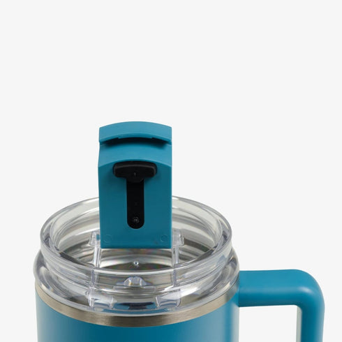 Igloo 15 oz Coffee Mug, Double Wall Vacuum Insulated Stainless Steel Mug with Lid for Hot and Cold Drinks