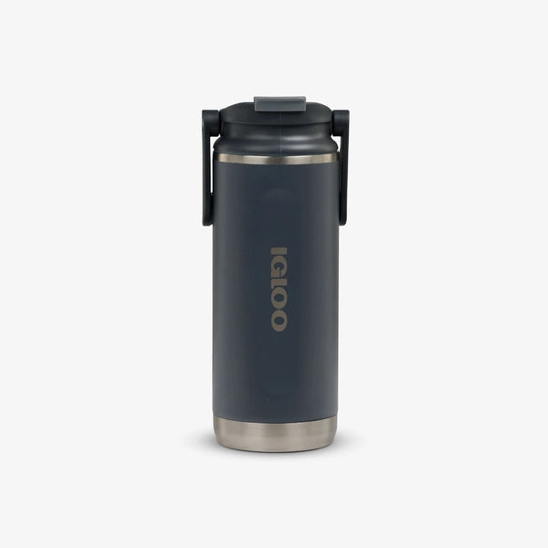 Igloo 16 oz Stainless Steel Tumbler, Double Wall Vacuum Insulated 473 ml Tumbler for Hot and Cold Drinks