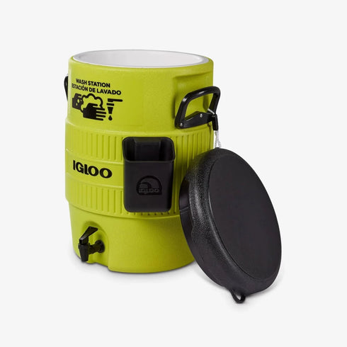 Igloo 5 Gallon Seat Top Wash Station Green