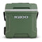 Igloo ECOCOOL Latitude 16 Qt Roller Cooler, Wheeled Cooler Box Made with Recycled Plastic and Telescoping Handle