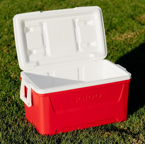 Igloo Laguna 48 Passive Cooler Red Star