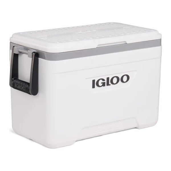 Igloo - Latitude Marine Ultra 25 Cooler Box White Moonscape Gray