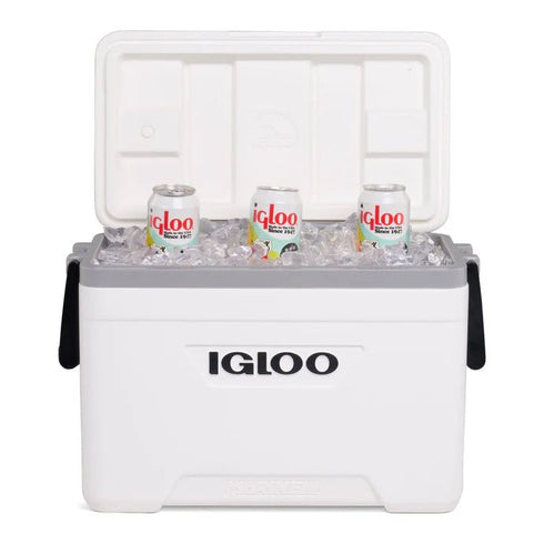 Igloo - Latitude Marine Ultra 25 Cooler Box White Moonscape Gray