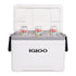 Igloo - Latitude Marine Ultra 25 Cooler Box White Moonscape Gray