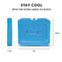 Igloo MaxCold Ice Extra Large Freeze Block, Reusable Ice Substitute for Large and Extra Large Coolers