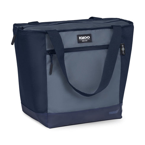 Igloo MaxCold Packable 16-Can Tote Cooler, Insulated Soft Cooler Bag with Front Pocket for Beach and Grocery