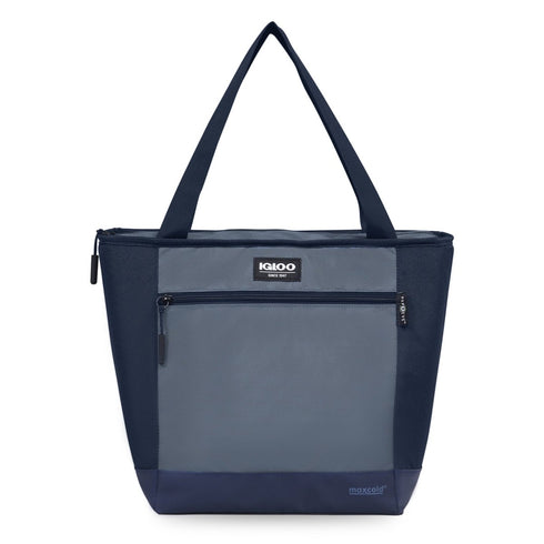 Igloo MaxCold Packable 16-Can Tote Cooler, Insulated Soft Cooler Bag with Front Pocket for Beach and Grocery
