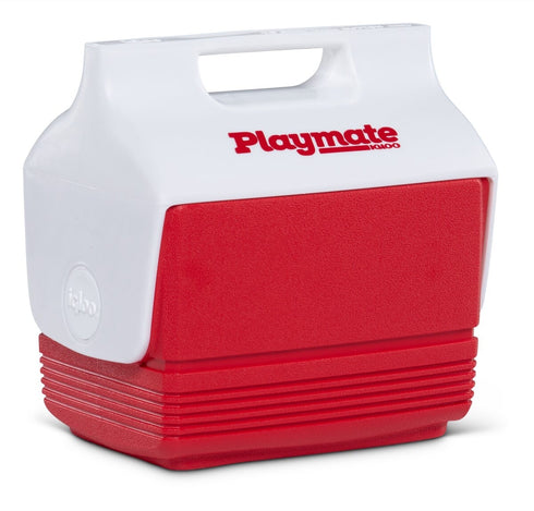 Igloo Playmate Mini 4 Qt Cooler, Personal 6 Can Lunch Cooler with Push-Button Lid and Tent-Top Design