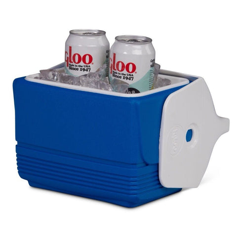 Igloo Playmate Mini 4 Qt Cooler, Personal 6 Can Lunch Cooler with Push-Button Lid and Tent-Top Design