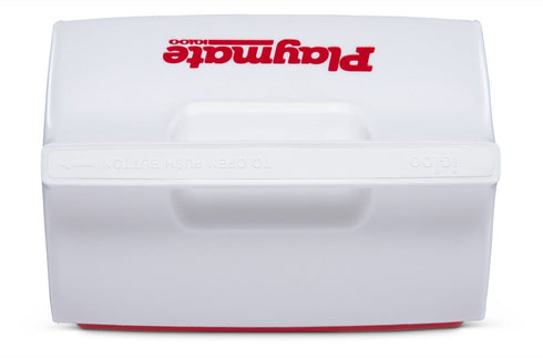 Igloo Playmate Mini 4 Qt Cooler, Personal 6 Can Lunch Cooler with Push-Button Lid and Tent-Top Design