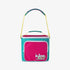 Igloo Retro Square Lunch Bag, Insulated 9 Can Cooler Bag with Shoulder Strap and Front Zip Pocket