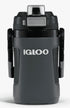 Igloo Rival 1 Qt Sports Jug Tactical Gray, Insulated 0.95 L Water Jug with Chug Spout and CONNEXT Clip