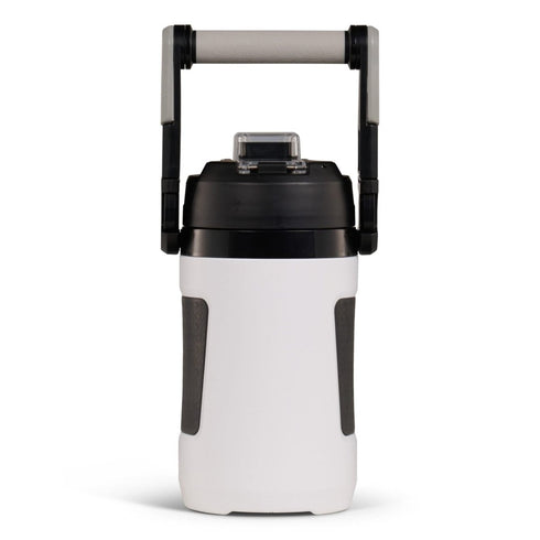 Igloo Rival 1 Qt Sports Jug White, Insulated 0.95 L Water Jug with Chug Spout and CONNEXT Clip System