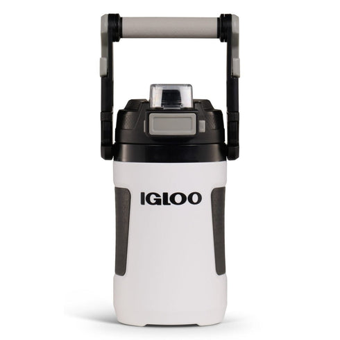 Igloo Rival 1 Qt Sports Jug White, Insulated 0.95 L Water Jug with Chug Spout and CONNEXT Clip System