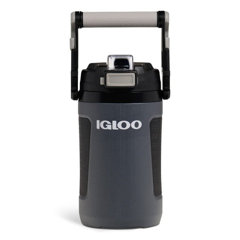 Igloo Rival Half Gallon Sports Jug, Insulated 1.9 L Water Jug with Chug Spout and CONNEXT Clip System