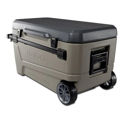 Igloo - Sportsman Sunset Glide 110 Cooler Box Sandstone Carbonite