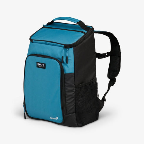 Igloo Top Grip Backpack 24 Can Cooler, MaxCold Insulated 18 L Soft Cooler Backpack with Padded Straps
