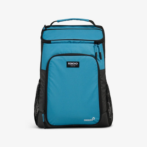Igloo Top Grip Backpack 24 Can Cooler, MaxCold Insulated 18 L Soft Cooler Backpack with Padded Straps