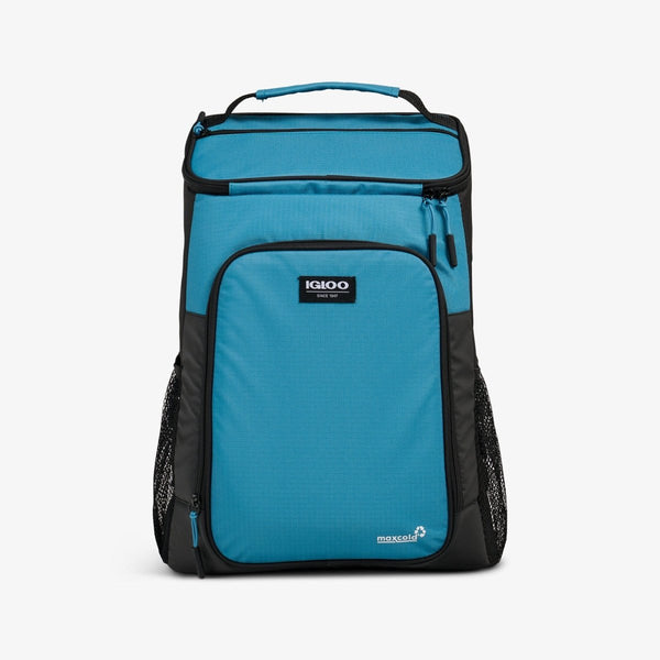 Igloo Top Grip Backpack 24 Can Cooler, MaxCold Insulated 18 L Soft Cooler Backpack with Padded Straps
