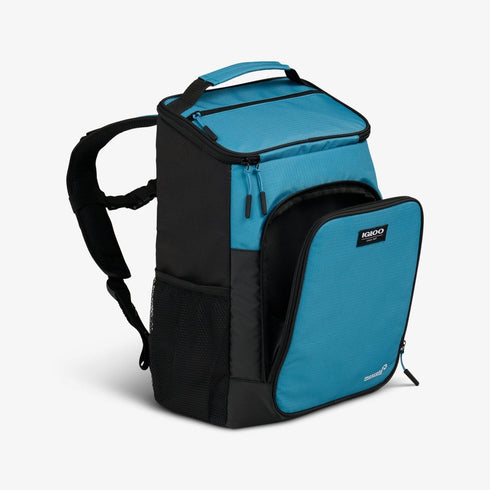 Igloo Top Grip Backpack 24 Can Cooler, MaxCold Insulated 18 L Soft Cooler Backpack with Padded Straps