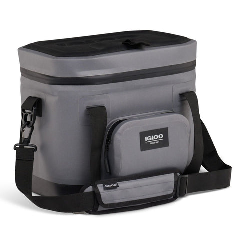 Igloo Trailmate 18 Can Cooler Bag, MaxCold Ultra Insulated Soft Cooler with Built-In Bottle Opener