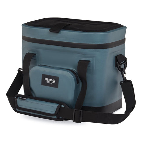 Igloo Trailmate 18 Can Cooler Bag, MaxCold Ultra Insulated Soft Cooler with Built-In Bottle Opener