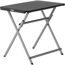 Lifetime 30-inch personal folding utility table, adjustable in height, with a light commercial-grade HDPE top.