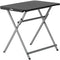 Lifetime 30-inch personal folding utility table, adjustable in height, with a light commercial-grade HDPE top.