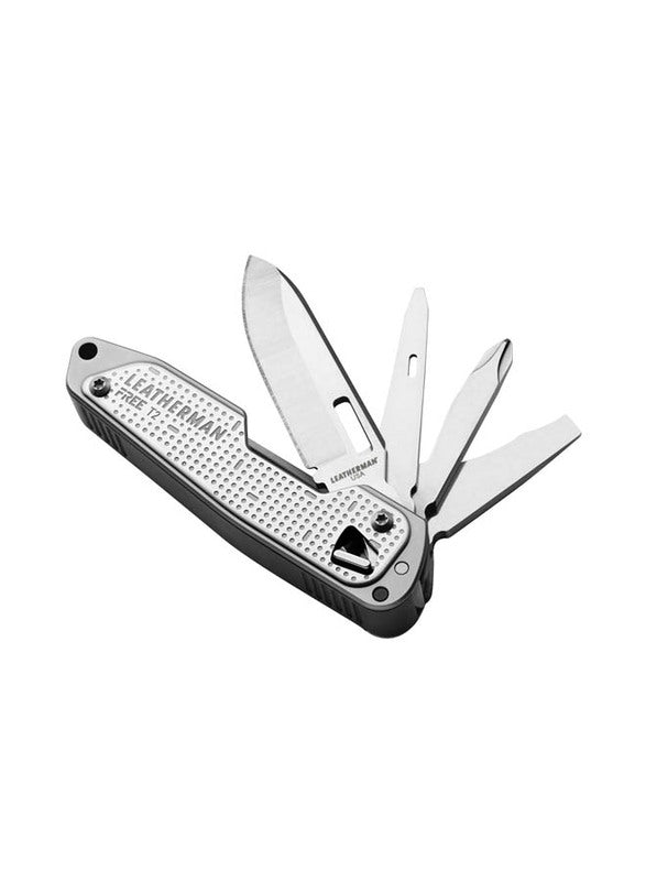 Leatherman Free T2 Multi-Tool (8-in-1 Set), a lightweight and compact tool with magnetic closure technology.