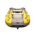 Inflatable Boat with Aluminum Floor, 0.9mm–1.2mm Reinforced PVC Construction, Stable Motor-Ready Dinghy for Fishing, Touring, and Water Sports