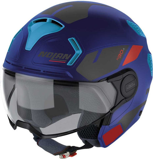 Jet Helmet Nolan N304 T Blazer Blauw
