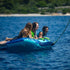 Jobe Airstream Towable 4P, 4 - Person Inflatable Tube for Group Water Rides & Thrills