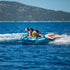 Jobe Airstream Towable 4P, 4 - Person Inflatable Tube for Group Water Rides & Thrills