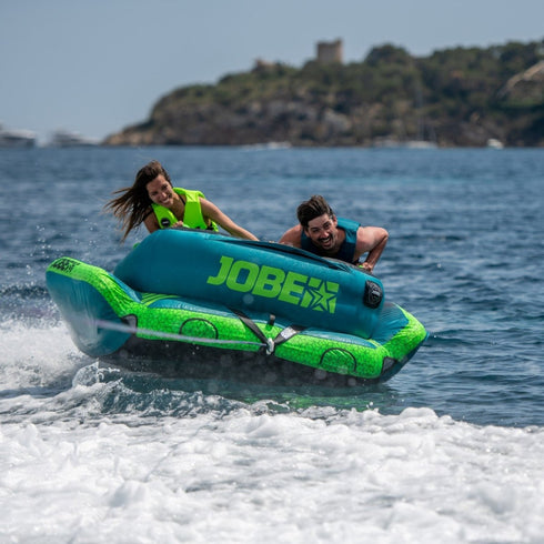 Jobe Binar Towable 2P V2, High-Speed Inflatable Tube for Two Riders & Duo Action