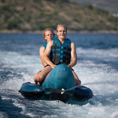 Jobe Chaser Towable 2P, 2 - Rider Inflatable Tube for Exciting Duo Watersport Rides
