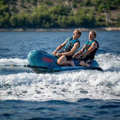 Jobe Chaser Towable 2P, 2 - Rider Inflatable Tube for Exciting Duo Watersport Rides