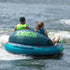 Jobe Compound Towable 2P, 2 - Person Inflatable Tube for Exciting Duo Watersport Rides