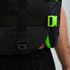 Jobe Dual Vest Lime, Bright Safety Vest for High Visibility & Watersport Protection