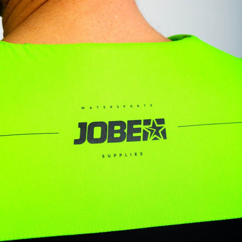 Jobe Dual Vest Lime, Bright Safety Vest for High Visibility & Watersport Protection