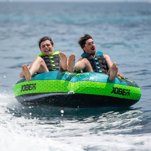 Jobe Dual Vest Lime, Bright Safety Vest for High Visibility & Watersport Protection