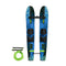 Jobe Hemi Trainers Waterskis 46 inch for Kids, Beginner Trainer Skis with Rope, Handle and Stabilizing Bar
