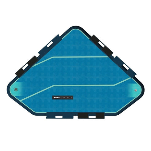 Jobe Infinity Island Small, 2.17 x 3.32 m Inflatable Floating Platform with EVA Deck for 390 kg