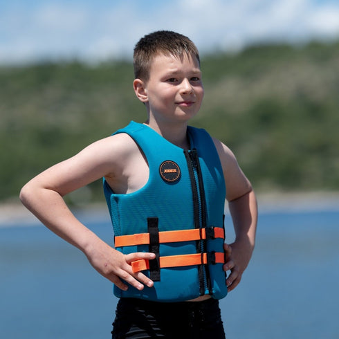 Jobe Neoprene Vest Youth, Buoyancy Aid for Younger Riders & Watersport Safety