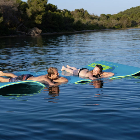 Jobe Oasis Water Carpet, Floating Inflatable Play Mat for Watersport Relaxation & Swimming