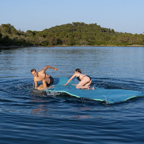 Jobe Oasis Water Carpet, Floating Inflatable Play Mat for Watersport Relaxation & Swimming