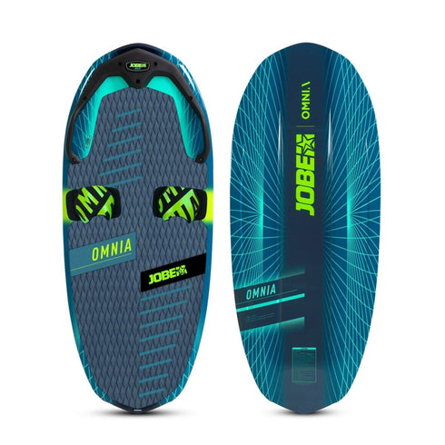 Jobe Omnia Multi Position Board Blue, 4 in 1 Kneeboard, Wakeboard, Wakesurf and Ski Board with Tow Hook