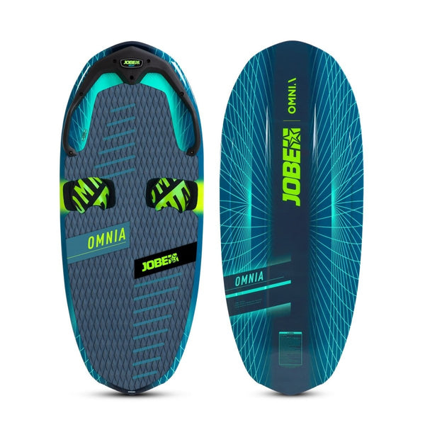 Jobe Omnia Multi Position Board Blue, 4 in 1 Kneeboard, Wakeboard, Wakesurf and Ski Board with Tow Hook