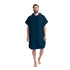 Jobe Poncho Blue, Quick Dry Organic Cotton Changing Towel Poncho for Beach, Boat and Watersports