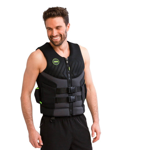 Jobe Premium Neoprene Life Vest Men, ISO - Certified Buoyancy Aid for Watersport Safety