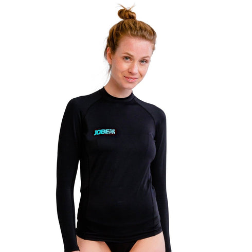 Jobe Rash Guard Women, Stylish UV Protection Rash Shirt for Water Play & Surfing